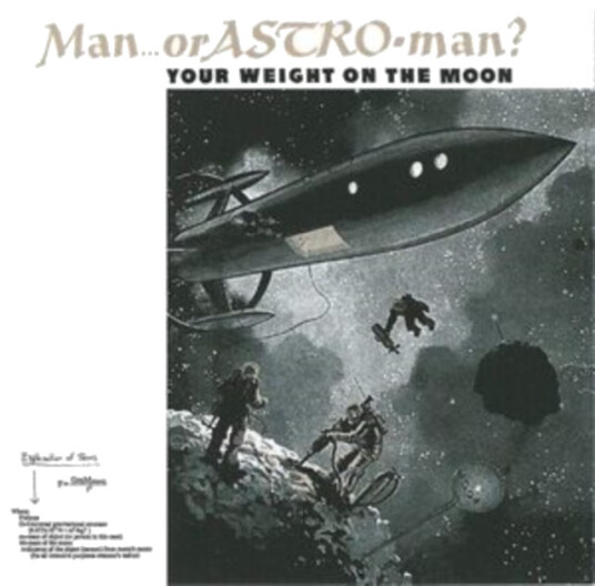 Man Or AstroMan? Your Weight On The Moon CD Man Or AstroMan? Your Weight On The Moon CD