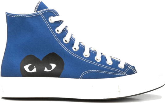 Comme des Garçons Play Dame Sko Blå 39 EU, Comme des Garçons Play Dame Sko Blå 39 EU,
