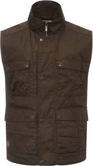 Fjellreven Reporter Lite Vest M Dark Olive Male