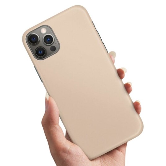 iPhone 14 Plus - Deksel/Mobildeksel Beige