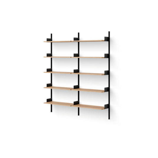 New Works Biblioteksbokhylle 1900 Eik/ Sort