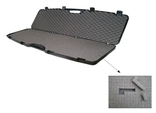 5etta Vapenkoffert 140x30x11 Anpassningsbar 5etta Vapenkoffert 140x30x11 Anpassningsbar