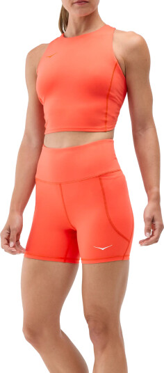 Hoka Women's Elaro 5' Bike Short Bell Pepper M