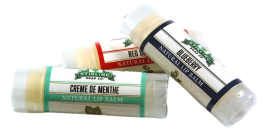 Stirling Soap Co. leppepomade uten smak Stirling Soap Co. leppepomade uten smak