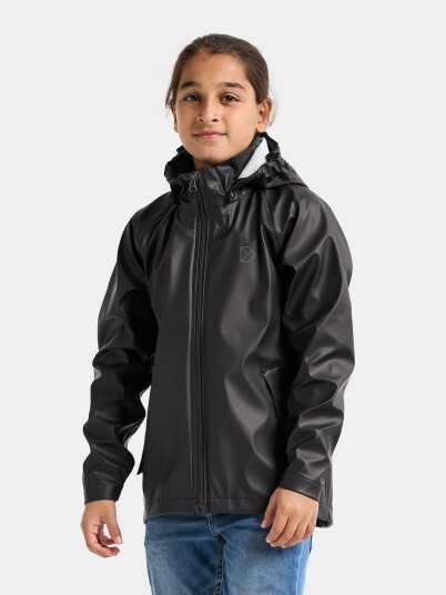 Didriksons Kids' Hepta Jacket Black 160 Didriksons Kids' Hepta Jacket Black 160