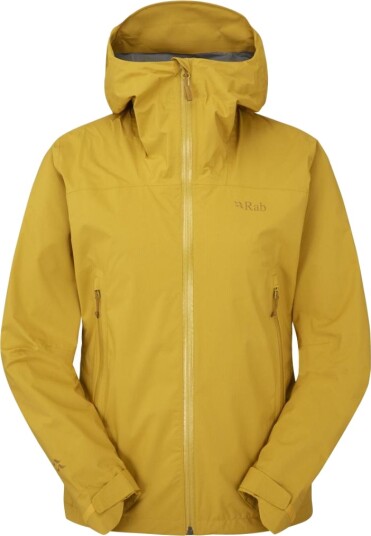 Rab Downpour Light Jacket Wmns Dame, Sah Sahara, 10