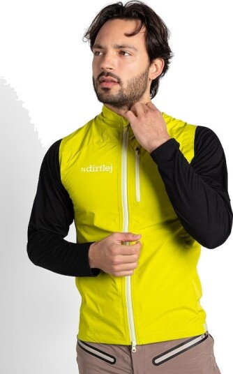 Dirtlej Vest V2.0 bitter lemon herre Dirtlej Vest V2.0 bitter lemon herre