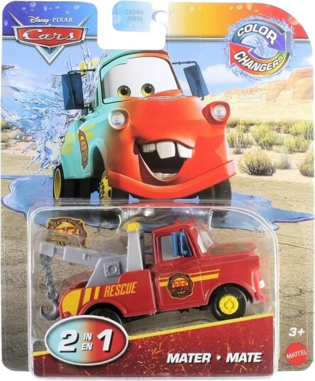 Disney Pixar Cars Fargeskiftende Lekebil Taue Mater