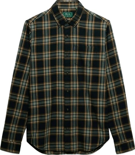 Superdry Vintage Check Shirt   PASADENA CHECK BLACK   S