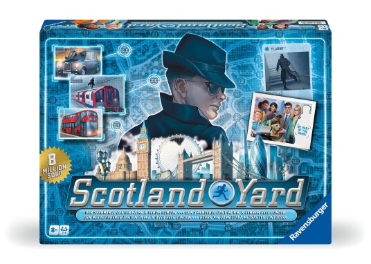 Ravensburger Scotland Yard Brettspill for 2-6 spillere - Nordisk Utgave