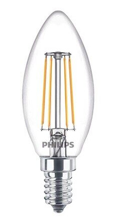 Philips LED-lyspære LED Classic Candle E14 Philips LED-lyspære LED Classic Candle E14