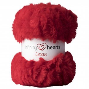 Infinity Hearts Crocus Pelsgarn 21 Rød Infinity Hearts Crocus Pelsgarn 21 Rød