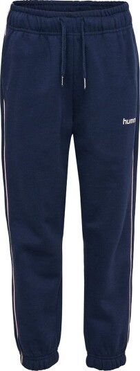 Hummel Joggebukser hmlJR Loose Dress Blue/Roseate skjestork Hummel 7 år (122) Joggebukse Marineblå