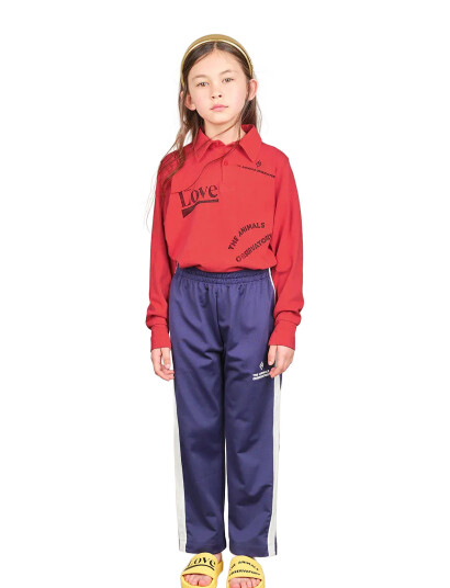THE ANIMALS OBSERVATORY Horse Kid Sweatpants Deep Blue - Blue - 14 Y