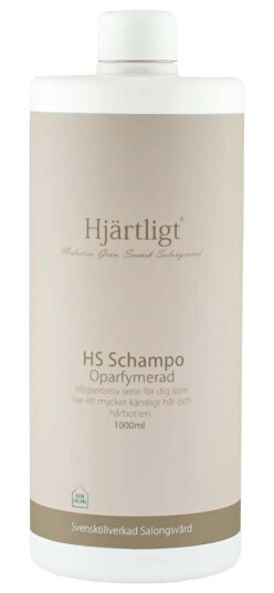 Hjärtligt Högsensitiv HS Shampoo 1000 ml Hjärtligt Högsensitiv HS Shampoo 1000 ml