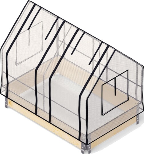 Upyard Drivhus for pallekarm 120x80 cm