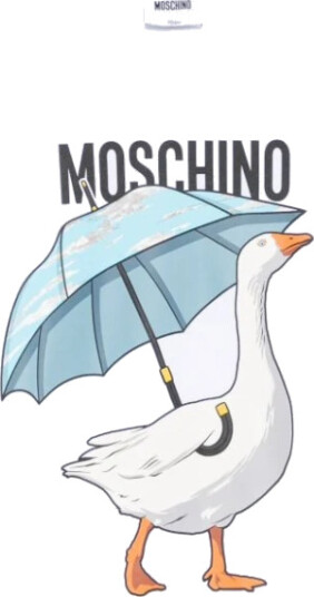 Moschino Dame Topper Hvit M, Moschino Dame Topper Hvit M,