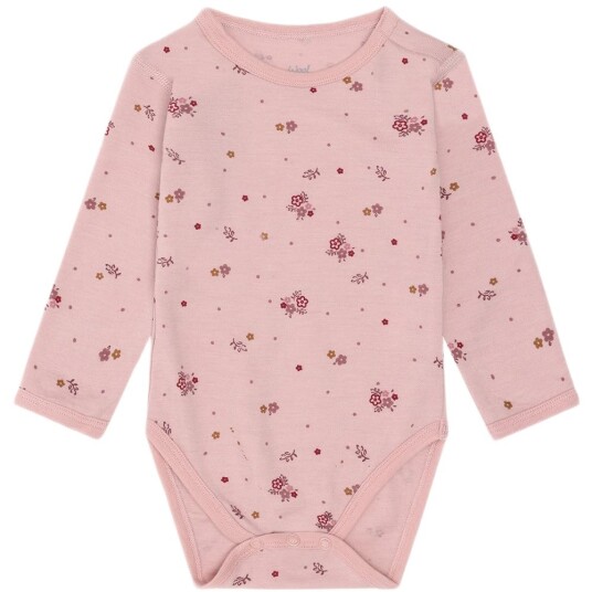 Hust & Claire Bo Flora Ullbody i Merinoull - Adobe Rose 92
