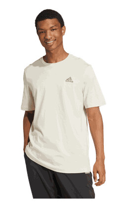 Adidas Essential Single Jersey T-Shirt t-skjorte herre Grå M