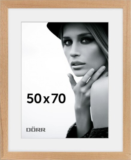 Dörr Oakwood Fotoramme eik flat 50x70cm lys brun Dörr Oakwood Fotoramme eik flat 50x70cm lys brun
