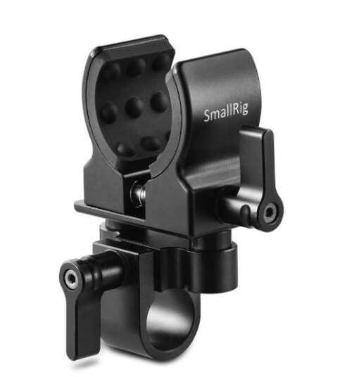 SmallRig 1993B Universell Shotgun Mikrofonholder i Aluminium Sort