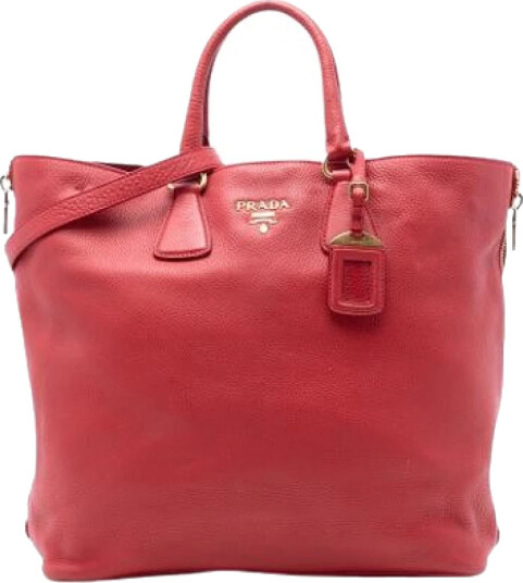 Prada Vintage Dame Rød Prada Vintage Dame Rød