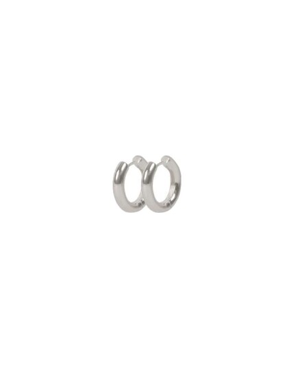 SNÖ of Sweden Union Chunky Ear 20Mm Plain S Onesize Silver ONE SIZE SNÖ of Sweden Union Chunky Ear 20Mm Plain S Onesize Silver ONE SIZE