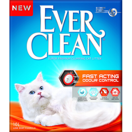 Ever Clean Fast Acting Kattesand 10 L Ever Clean Fast Acting Kattesand 10 L