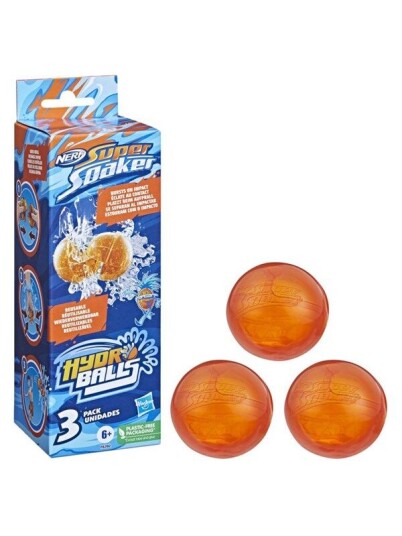 Hasbro NERF Super Soaker Hydro Balls 3-Pack