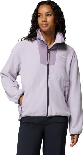 Columbia Sportswear Columbia Women"s Sequoia Grove Fleece Jacket Lavender Pearl Shale Purple M