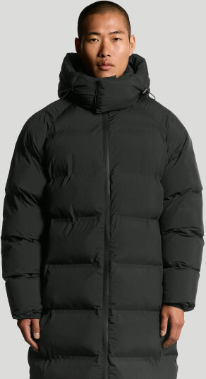 Lyle & Scott Welded Longline Puffer Jacket - Black - M Lyle & Scott Welded Longline Puffer Jacket - Black - M