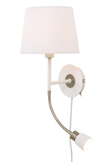 Aneta Lighting Eketorp Vegglampe Hvit 1551153-01-0 1551155-01-0