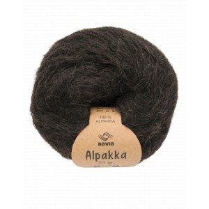 Navia Alpakka Garn 806 Mørk Brun Navia Alpakka Garn 806 Mørk Brun