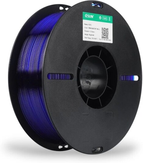 Esun Petg Translucent Translucent Blue Esun Petg Translucent Translucent Blue