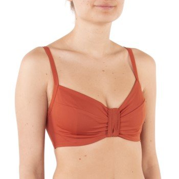 Femilet Arizona Underwire Bikini Bra Rustorange polyester F 70 Dame Femilet Arizona Underwire Bikini Bra Rustorange polyester F 70 Dame
