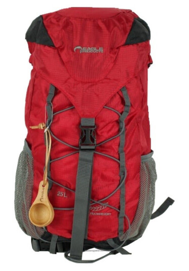 Eagle Products Featherlight tursekk, rød - 25 liter