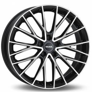 MAK Speciale-D Black Machined Face 9.5x20 5x120 ET44 B72.6