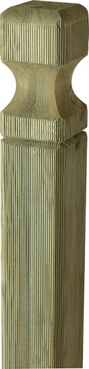 Jabo Stolpe Med Knott Räff 70x70 mm Lengde 148 cm