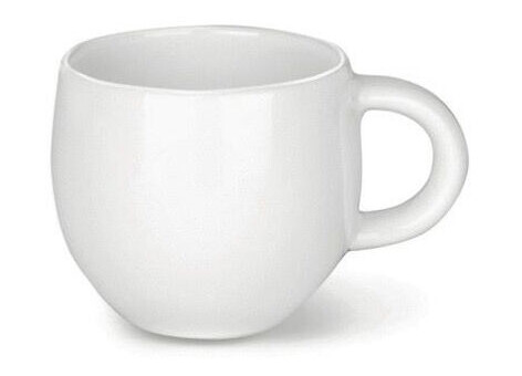 Alessi All-time moga kaffekopp 10 cl Hvit