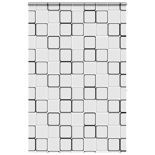 Dusjrullgardin Cassonetto 150x240 cm Stoff Bredde 146 cm Dusjrullgardin Cassonetto 150x240 cm Stoff Bredde 146 cm