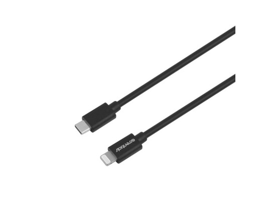 Usb-C - Lightning Cable, Mfi, 1M, Black Usb-C - Lightning Cable, Mfi, 1M, Black