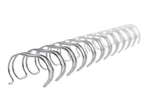 Gbc Metallspiral 3:1 No9 14mm A4 Hvit 100 Stk