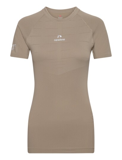 Newline Nwlpace Seamless Tee Woman   Brown   XS