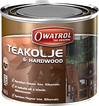 Owatrol teakolje 05 liter silkematt finish Owatrol teakolje 05 liter silkematt finish