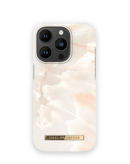 iDeal Of Sweden iPhone 14 Pro Fashion Deksel - MagSafe-Kompatibel - Rose Pearl Marble