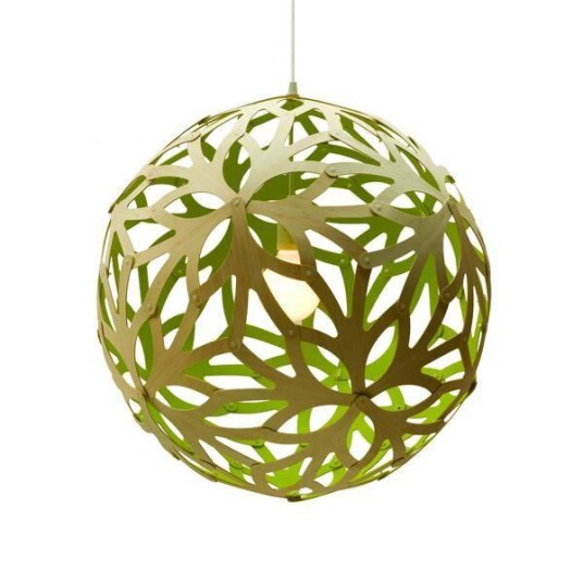 David Trubridge Floral Ø60 Lime Taklampe David Trubridge Floral Ø60 Lime Taklampe