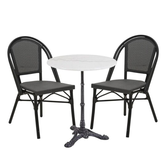 Brafab Bistrostol Parterre Svart/Svart Brafab Bistrostol Parterre Svart/Svart