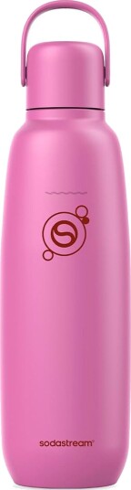 Sodastream Fizz & Go flaske i rustfritt stål 0,9 liter, guava