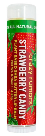 Crazy Rumors Strawberry Candy Lip Balm 4ml