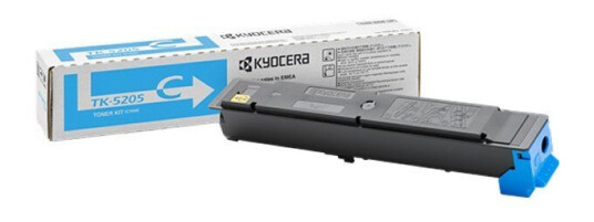 Kyocera TK-5205 C lasertoner - 1T02R5CNL0 Original - Cyan 12000 sider Kyocera TK-5205 C lasertoner - 1T02R5CNL0 Original - Cyan 12000 sider
